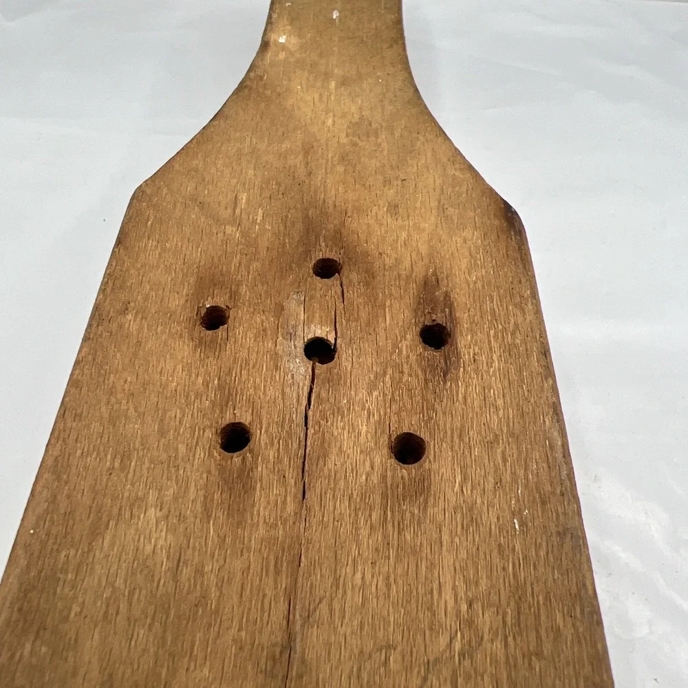 Antique T&D Mfg Co Wooden Lemon Squeezer No 797 Citrus Press Primitive Kitchen